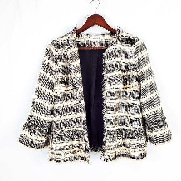 Sugarlips Frayed Cardigan Size Extra Small - Picture 3 of 9